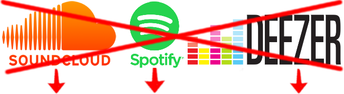 Soundcloudhoz Spotifyhoz Deezerhez hasonló zenemegosztó zenefeltöltő oldalak, amelyekkel pénzt lehet keresni ingyen!